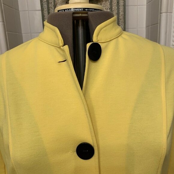 Choices.Size L. 3/4 Sleeve Button Front Stretch Jacket/Shirt Stand up Collar B26 - Picture 2 of 7